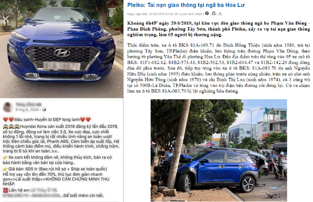 Tá hỏa loạt ôtô 'cam kết' không tai nạn rao bán trên thị trường ảnh 2