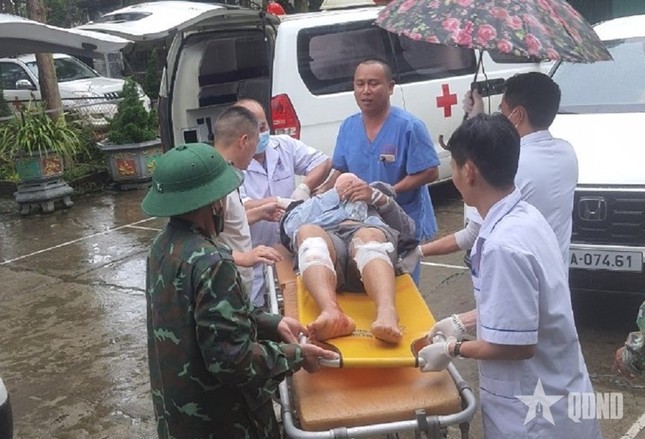 Sạt lở công trình thủy điện ở Lai Châu: Sức khỏe 4 nạn nhân bị thương hiện ra sao? ảnh 1