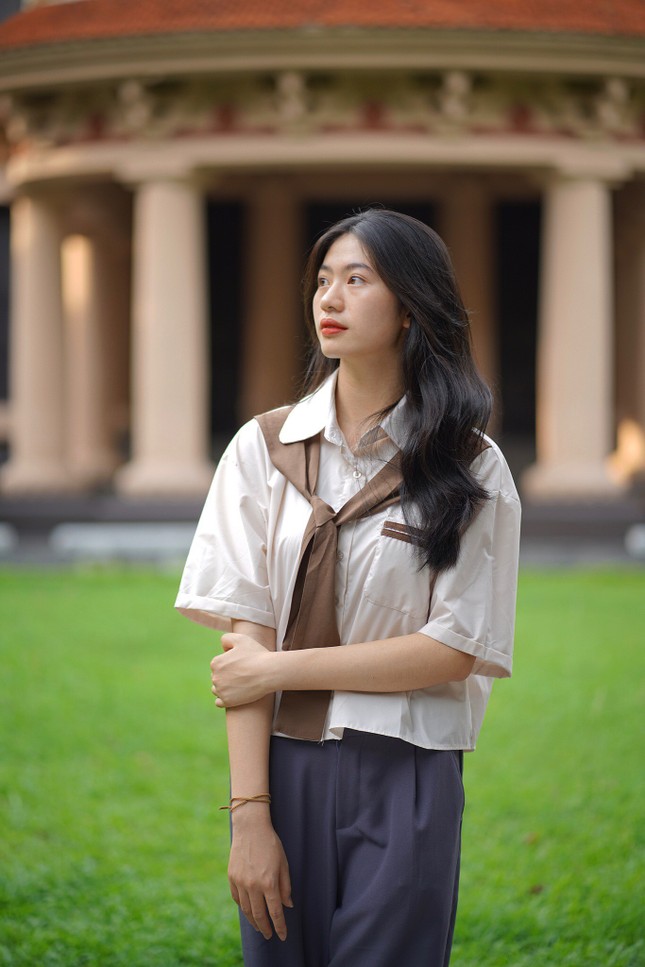 Lê Hà Anh - ‘Bông hồng thép’ của Học viện Cảnh sát Nhân dân dẫn đầu khối Nữ Chiến sĩ Cảnh sát đặc nhiệm sáng 7/5 ảnh 6