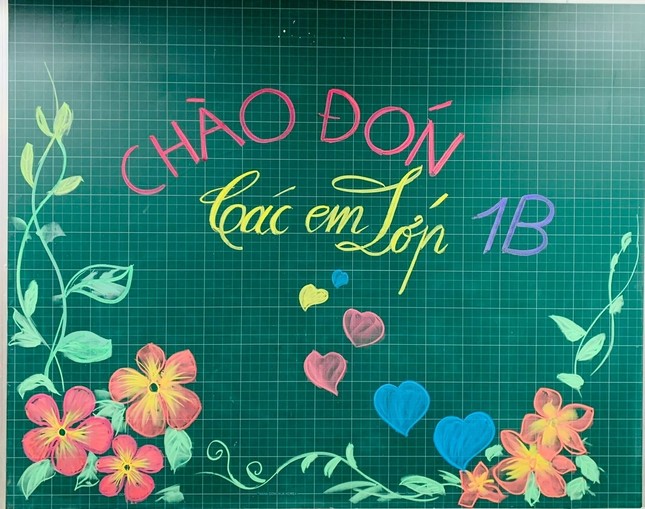 Ngắm loạt tranh vẽ trang trí bảng đẹp ngỡ ngàng, gây ‘bão mạng’ của thầy giáo Nghệ An ảnh 13