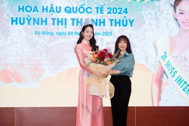 Huỳnh Thị Thanh Thuỷ tiếp tục làm nhiệm kỳ 'Hoa hậu Việt Nam' thêm rực rỡ bằng vai trò đặc biệt này ảnh 5