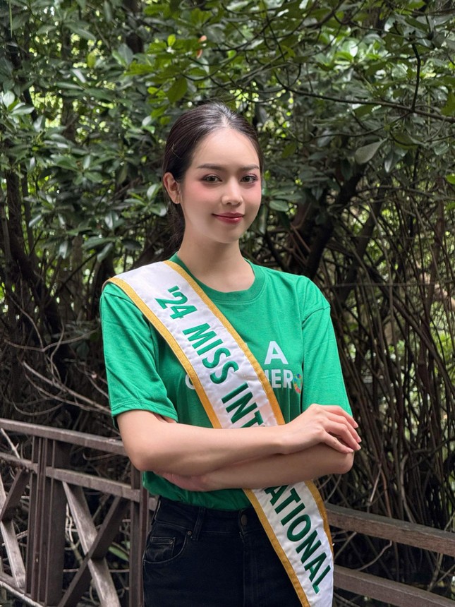 Lịch trình siêu bận rộn nhưng Hoa hậu Thanh Thủy vẫn tích cực truyền cảm hứng sống xanh đến giới trẻ quốc tế ảnh 6