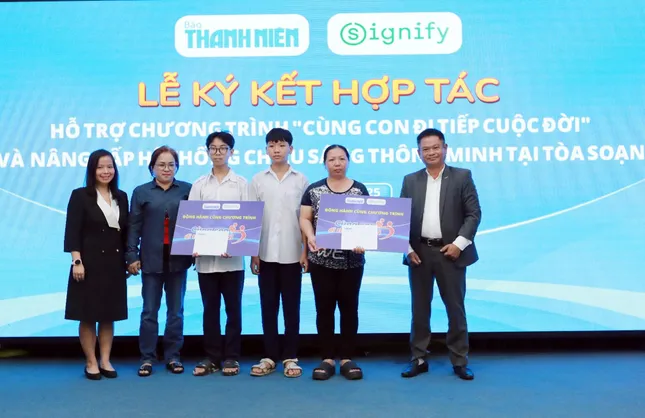 Chương trình &apos;Cùng con đi tiếp cuộc đời&apos; đón nhận thêm nhà tài trợ ảnh 1