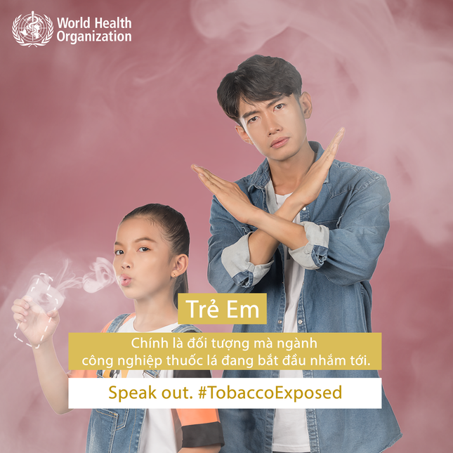 Quang Đăng được WHO mời tham gia chiến dịch chống thuốc lá toàn cầu ảnh 1