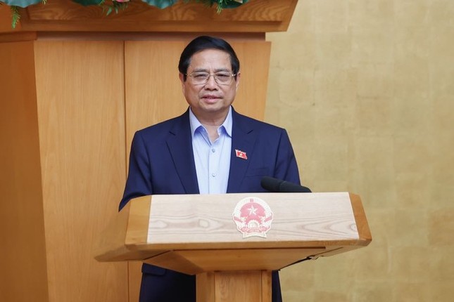 Thủ tướng chủ trì họp, cho ý kiến về hồ sơ đề án sắp xếp, hợp nhất tỉnh, thành ảnh 1