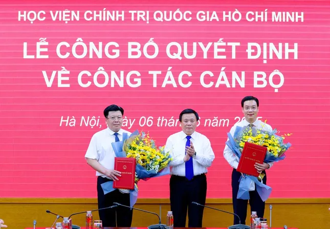 Học viện Chính trị Quốc gia Hồ Chí Minh công bố quyết định về công tác cán bộ ảnh 1