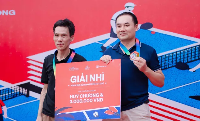 &apos;Lộ diện&apos; những nhà vô địch giải Pickleball Báo chí và Truyền thông - ACE Cup 2025 ảnh 4