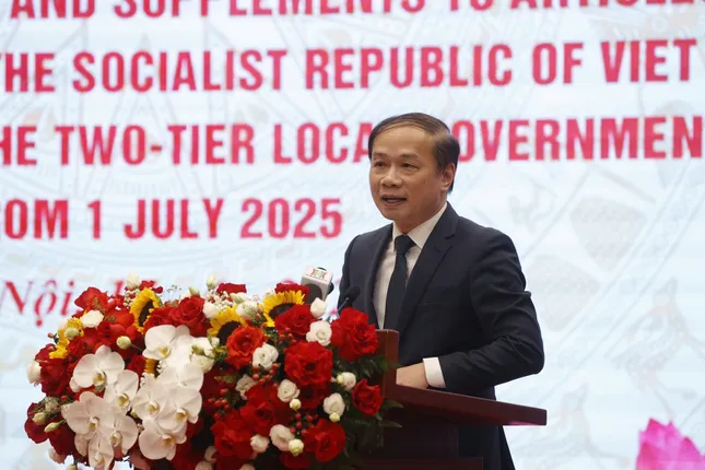 Việt Nam họp báo quốc tế công bố triển khai mô hình chính quyền địa phương 2 cấp ảnh 1