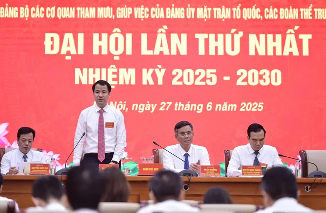 Ông Ngô Văn Cương giữ chức Bí thư Đảng ủy các cơ quan tham mưu, giúp việc của Đảng ủy MTTQ, các đoàn thể Trung ương ảnh 2
