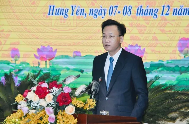 Ông Nguyễn Hữu Nghĩa giữ chức Bí thư Tỉnh ủy Hưng Yên sau hợp nhất ảnh 1