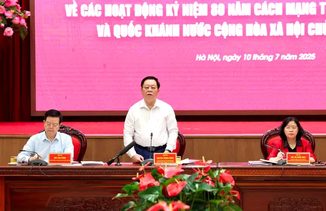 Trưởng Ban Tuyên giáo và Dân vận Trung ương: Rà soát kỹ từng khâu lễ diễu binh, diễu hành ảnh 2