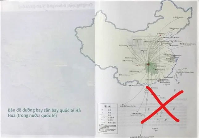 Dùng ấn phẩm có 'đường lưỡi bò', Saigontourist bị phạt 50 triệu ảnh 1