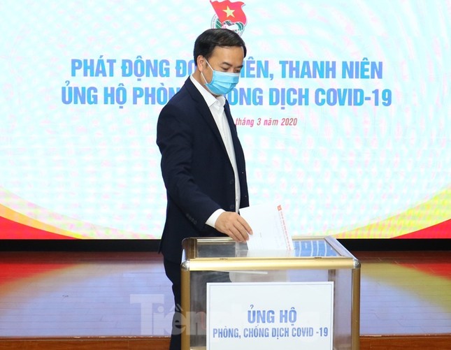 T.Ư Đoàn phát động ủng hộ phòng chống dịch Covid-19 ảnh 3