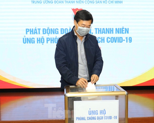 T.Ư Đoàn phát động ủng hộ phòng chống dịch Covid-19 ảnh 1