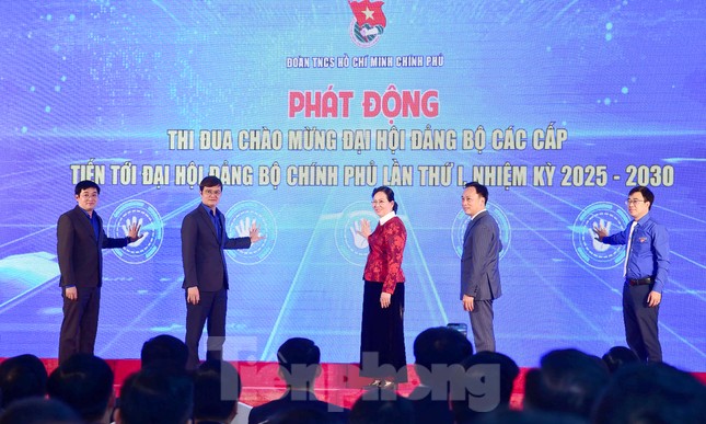 Ra mắt Ban Chấp hành Đoàn TNCS Hồ Chí Minh Chính phủ nhiệm kỳ 2025 - 2027 ảnh 5