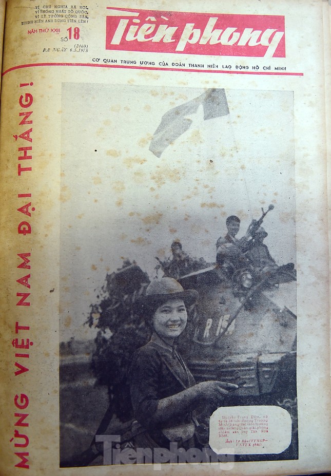 Báo Tiền Phong xuất bản dịp Đại thắng 30/4/1975 có gì đặc biệt? ảnh 1