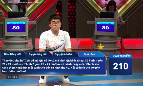 Nam sinh Nghệ An thắng tuyệt đối, giành vòng nguyệt quế Đường lên đỉnh Olympia ảnh 2