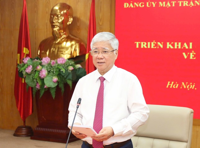 Anh Ngô Văn Cương được điều động, chỉ định làm Phó Bí thư chuyên trách Đảng ủy MTTQ, các đoàn thể Trung ương ảnh 3