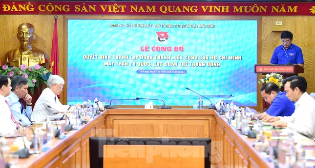Anh Nguyễn Nhất Linh được chỉ định làm Bí thư Đoàn Thanh niên Mặt trận Tổ quốc, các đoàn thể Trung ương ảnh 1