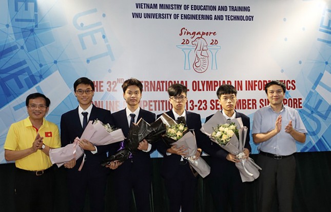 Học sinh Việt Nam giành Huy chương Vàng tại Olympic Tin học quốc tế 2020 ảnh 1