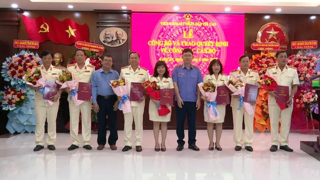 Công bố quyết định của Viện trưởng Viện Kiểm sát nhân dân Tối cao về công tác cán bộ ảnh 2