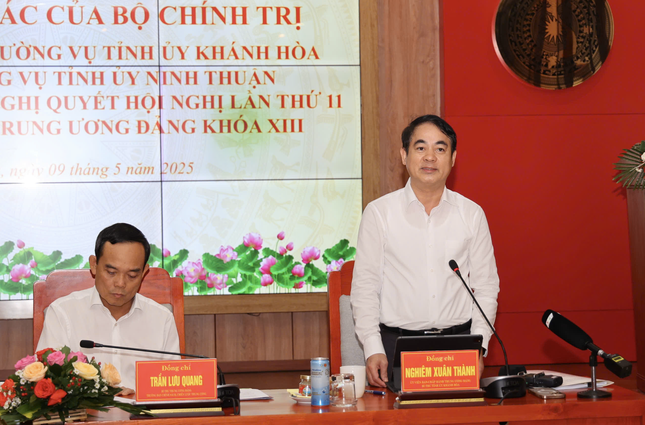 Bố trí, sắp xếp cán bộ phải hài hòa khi hợp nhất Khánh Hòa và Ninh Thuận ảnh 3