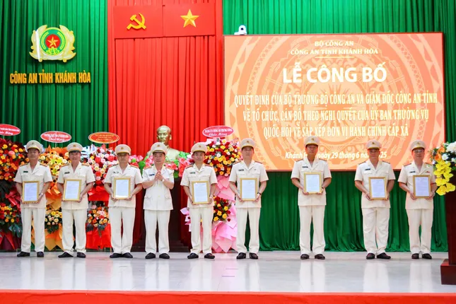 Lãnh đạo Công an tỉnh Khánh Hòa mới gồm những ai? ảnh 2