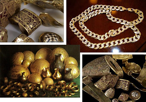 Đền Sree Padmanabhaswamy được dát bằng vật liệu nào?