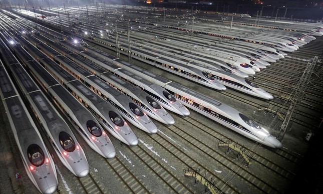 Đến cuối năm 2022, mạng lưới đường sắt cao tốc của nước nào dài nhất thế giới?