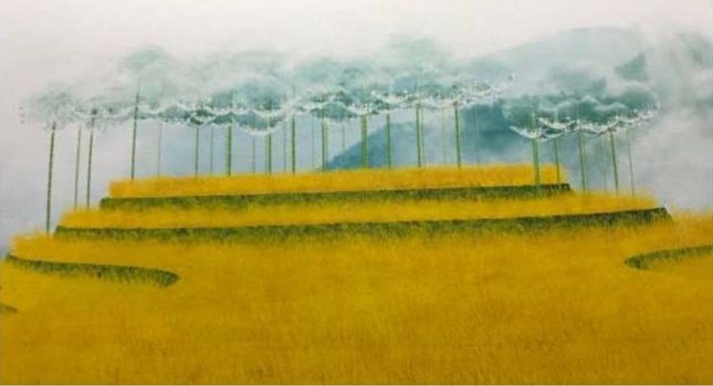 Cùng ngắm 'Mây pha lê' và bay trên 'Mùa nước đổ' Mù Cang ảnh 1