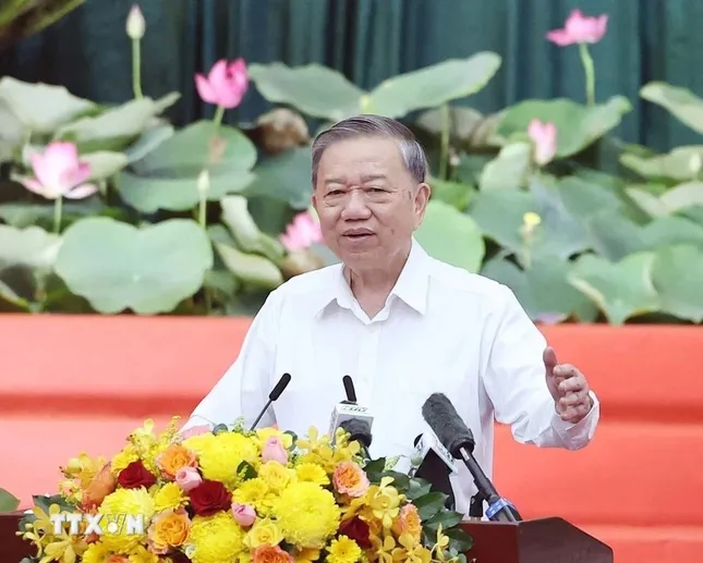 Tổng Bí thư Tô Lâm: Tầm nhìn mới cho TPHCM là trở thành &apos;siêu đô thị quốc tế&apos; của Đông Nam Á ảnh 1