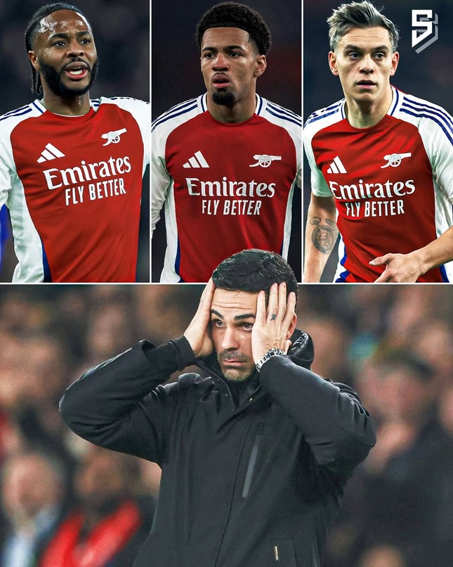 Mùa giải của Arsenal đứng trước nguy cơ tan vỡ sau canh bạc cháy túi của Arteta ảnh 3