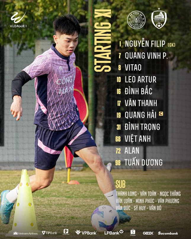 Hòa nhau 4-4, CAHN và Quảng Nam tạo nên màn rượt đuổi ngoạn mục từng phút giây ảnh 26