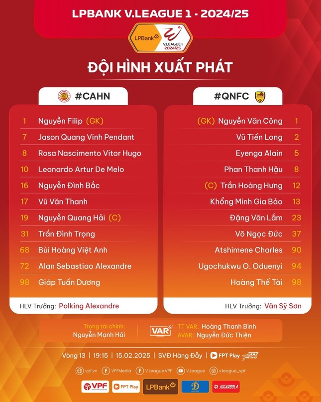 Hòa nhau 4-4, CAHN và Quảng Nam tạo nên màn rượt đuổi ngoạn mục từng phút giây ảnh 17