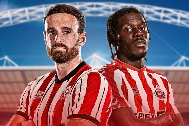 Sunderland trở lại Ngoại hạng Anh nhờ bàn thắng phút bù giờ của cầu thủ 19 tuổi ảnh 42