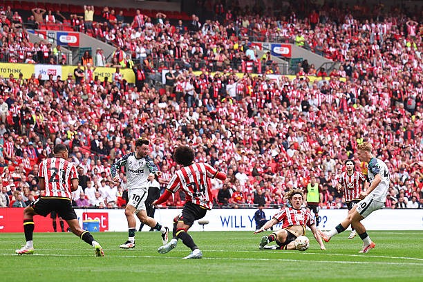 Sunderland trở lại Ngoại hạng Anh nhờ bàn thắng phút bù giờ của cầu thủ 19 tuổi ảnh 4