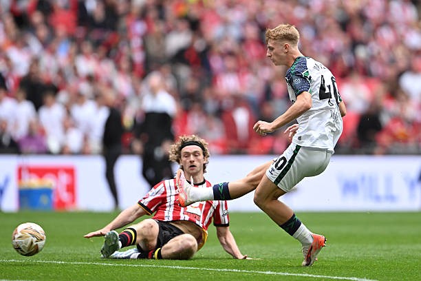 Sunderland trở lại Ngoại hạng Anh nhờ bàn thắng phút bù giờ của cầu thủ 19 tuổi ảnh 7