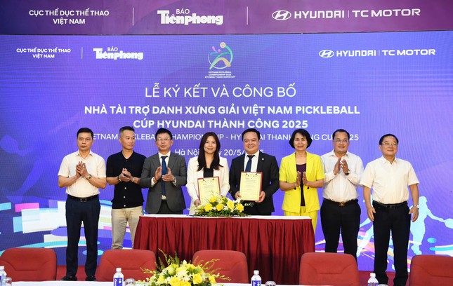 Khởi động Giải Pickleball Việt Nam - Cúp Hyundai Thành Công 2025 ảnh 24
