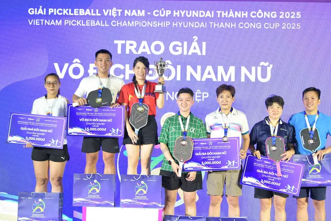 Bế mạc và trao giải Pickleball Việt Nam – Cúp Hyundai Thành Công 2025 ảnh 14