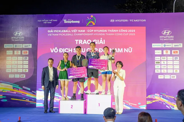Bế mạc và trao giải Pickleball Việt Nam – Cúp Hyundai Thành Công 2025 ảnh 9