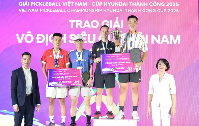 Bế mạc và trao giải Pickleball Việt Nam – Cúp Hyundai Thành Công 2025 ảnh 7