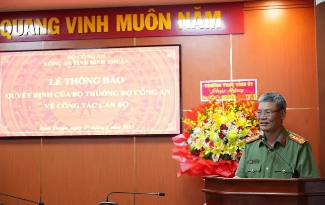 Phó Giám đốc Công an Bình Thuận làm Phó Cục trưởng Cục An ninh chính trị nội bộ ảnh 2