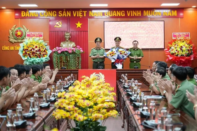 Phó Giám đốc Công an Bình Thuận làm Phó Cục trưởng Cục An ninh chính trị nội bộ ảnh 1
