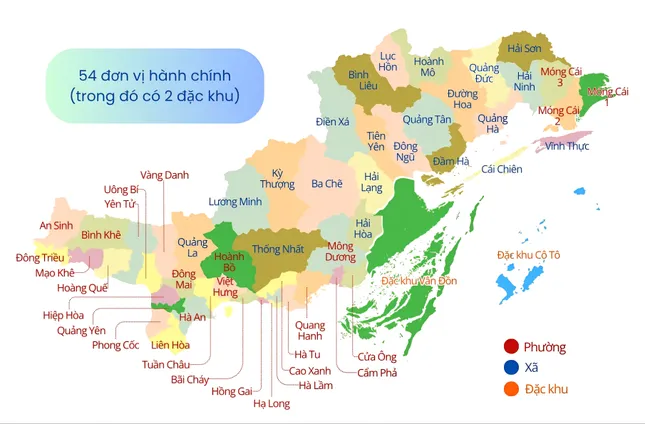 Quảng Ninh công bố sắp xếp đơn vị hành chính, thành lập 2 đặc khu Vân Đồn và Cô Tô ảnh 5