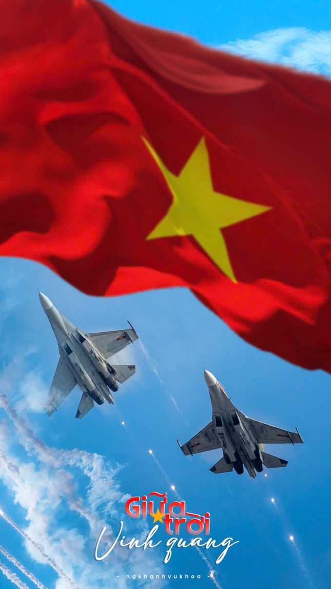 Bộ ảnh 'giữa trời vinh quang' lan tỏa tình yêu nước tới muôn triệu trái tim ảnh 8