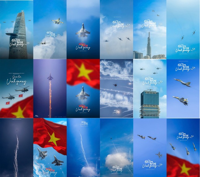 Bộ ảnh 'giữa trời vinh quang' lan tỏa tình yêu nước tới muôn triệu trái tim ảnh 2