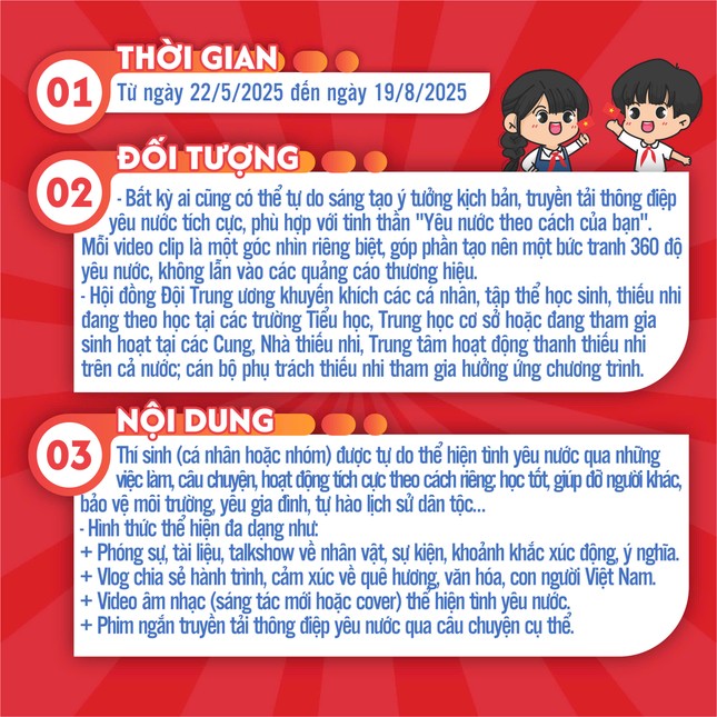 Phát động cuộc thi &apos;Yêu nước theo cách của bạn&apos; ảnh 4