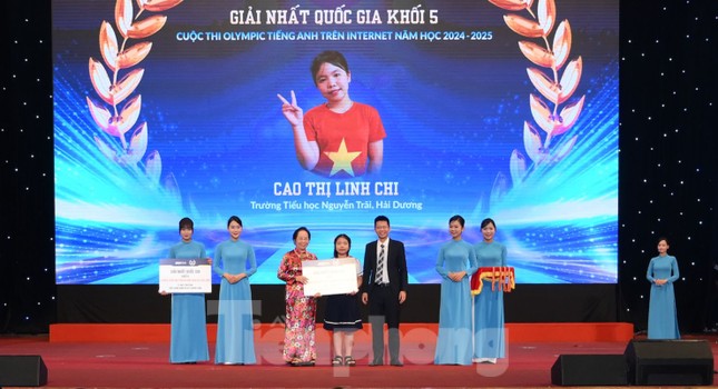 Bí quyết của thí sinh lớp 5 về Nhất thi Olympic tiếng Anh trên Internet ảnh 1