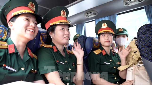 Hoãn đám cưới, nữ thiếu úy lên đường thực hiện nhiệm vụ diễu binh kỷ niệm 80 năm Quốc khánh ảnh 3