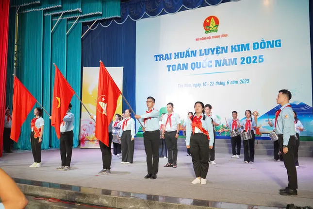 165 cán bộ phụ trách Đội tham gia Trại huấn luyện Kim Đồng toàn quốc 2025 ảnh 2